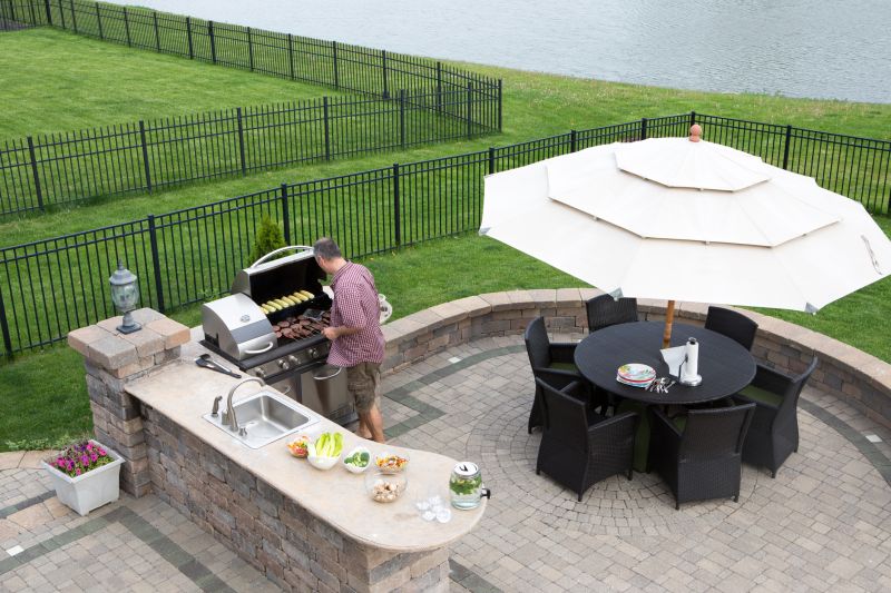 Outdoor granite countertop